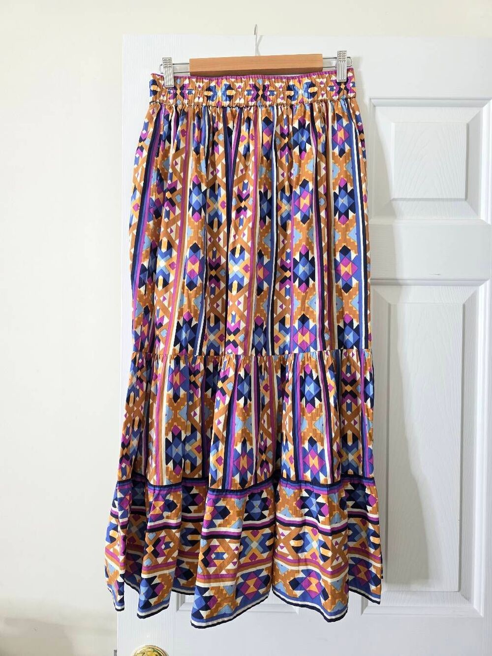 Elizabeth James Midi Skirt L